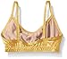 Gia-Mia Dance Women's Big Girls' Metallic Bra Top