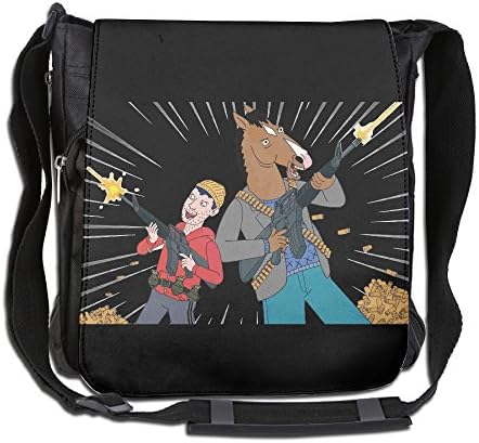 BoJack Horseman And Todd Sports Polyester Shoulder Crossbody Messenger Bags