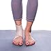 BraceAbility Elastic Ankle Brace | Foot Support Sleeve for Gymnastics, Dance, Ballet, Cheerleading, Tumbling, Yoga, Pilates, Exercise and Sports (Small)
