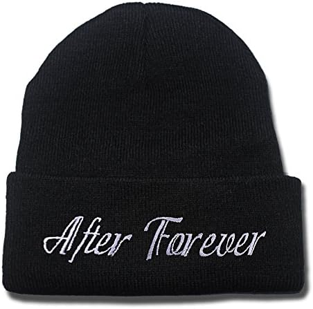 HEJIAXIN After Forever Band Logo Beanie Fashion Unisex Embroidery Beanies Skullies Knitted Hats Skull Caps