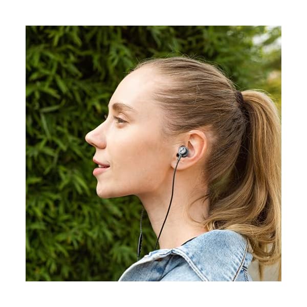 Earphones-JKSWT-Wired-Earbuds-with-Built-in-Microphone-and-Noise-Reduction-Function-In-Ear-Headphones-with-35mm-Headphone-Port-Device-Compatibility JKSWT Earphones, Wired Earbuds with Microphone and Volume Control, High Definition,Powerful Bass Sound, In-Ear…