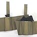 Daltech Force® Safestcarry Belly Band Gun Holster with Extra Mag Holster - CCW Concealed Carry Gun Holster for Hips, Waist or Chest, Military Green