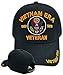 Vietnam ERA Veteran Emboridered Military Baseball Cap Mens (ERA 1960-1975)