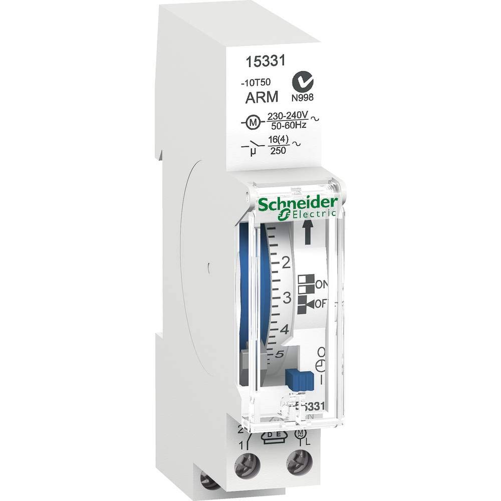 Schneider Electric 15331 Ih 7D 18mm, White, 66mm x 90mm x 18mm