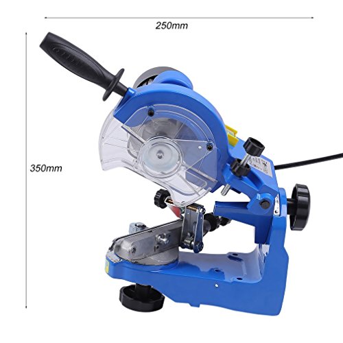 Sägekettenschärfgerät 230 W, 3.000 1/min, Kettenspannvorr, Schleifscheibe, Beleuchtung, schwenkb. Schleifkopf… – Bild 3