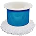 C&Berg 20 pack Pool Skimmer Socks Filter Savers for Baskets and Skimmers - Ultrafine Mesh Material to Protect Your Basket Filters, Removes Debris, Leaves, Oil, Pollen, Bugs, Scum