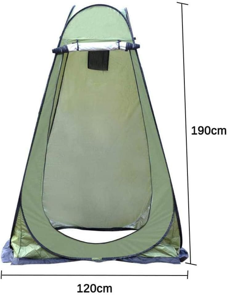Privacy Shelter Pop Up Tent Shower Tents for Outdoor Changing Dressing Fishing Bathing Storage Room Portable with Carrying Bag Orange: Sports & Outdoors