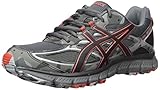 ASICS Men's Gel-Scram 3 Running Shoe, Dark Grey/Black/Red Clay, 13 Medium US