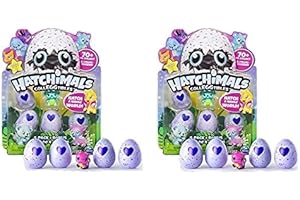 Hatchimals - CollEGGtibles - 4-Pack + Bonus (Styles & Colors May Vary) - Bundle of Two