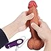 Vibrating Simulation Dicks Silicone-Dǐldo with 10 Frequency Vibration Mode Powerful Suction Cup for Hands-Free Play 8.43 inch