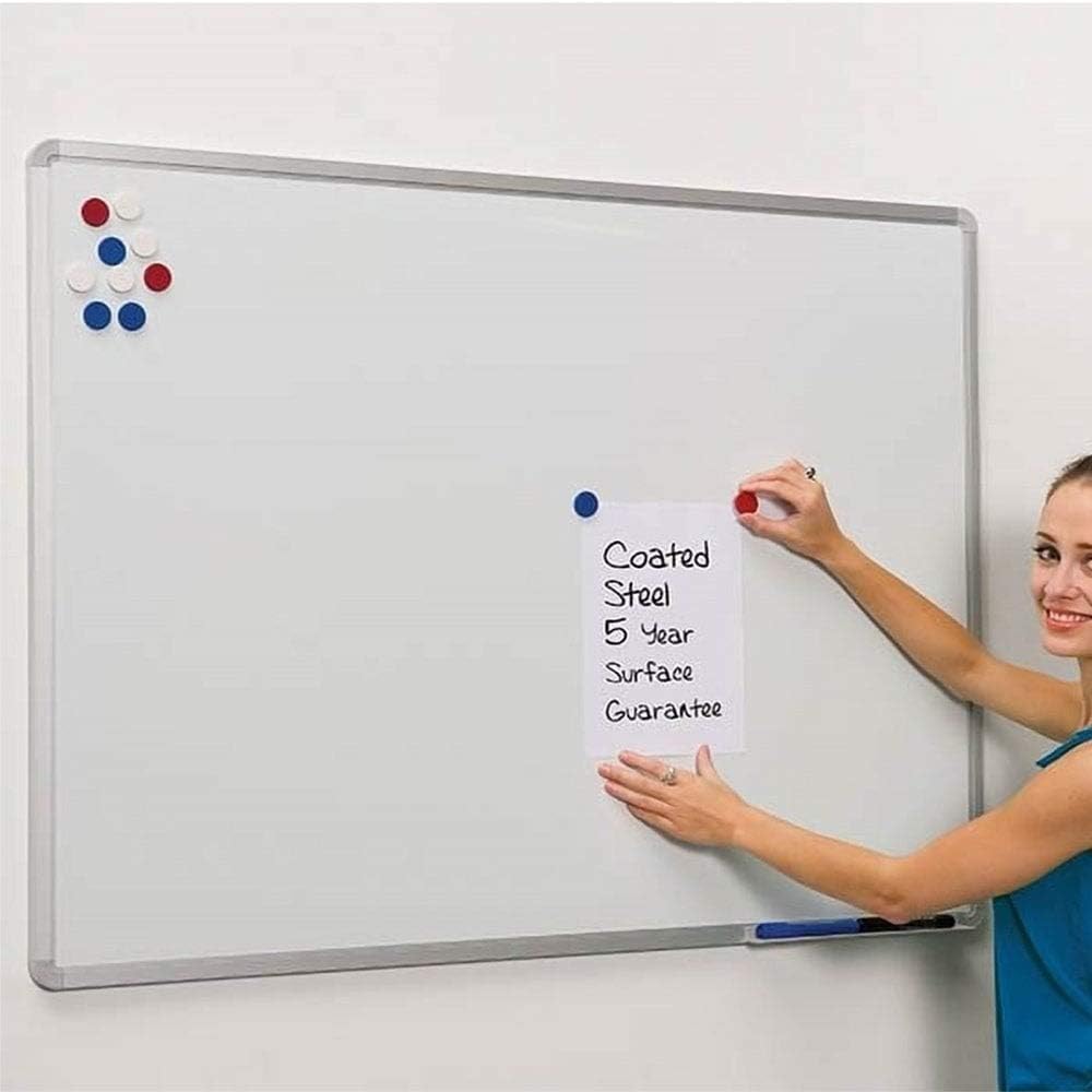 Displaysense Magnetic Coated Steel Whiteboards (Various Sizes Available) (2400mm x 1200mm)