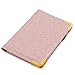 CoBak Server Book - Waitress Book Organizer with Zipper Pouch for Restaurant Waitstaff, 5 Large Pockets with Pen Holder,Pink Glitter.