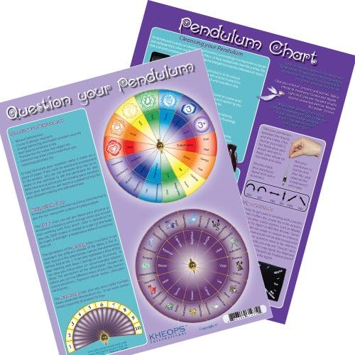 ‎‎The New Age Source 61275 Information Chart English Pendulum Paper, 11 Inches