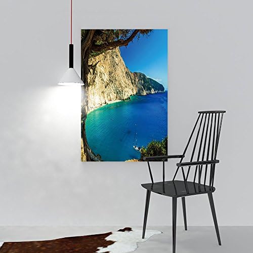 Modern Canvas Painting Wall Art Elegant ornate hand drawn Hand of Fatima For Wall Decor(16"x24")