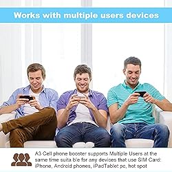 Amazboost A3 Cell Phone Booster for Home & RV ,Up