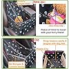 GoBuyer-Waterproof-Dog-Car-Seat-Booster-Car-Booster-Seat-for-Dogs-Free-Strap GoBuyer Waterproof Pet Dog Car Seat Booster Carrier with Seat Belt Harness and Headrest Strap for Puppy Cat
