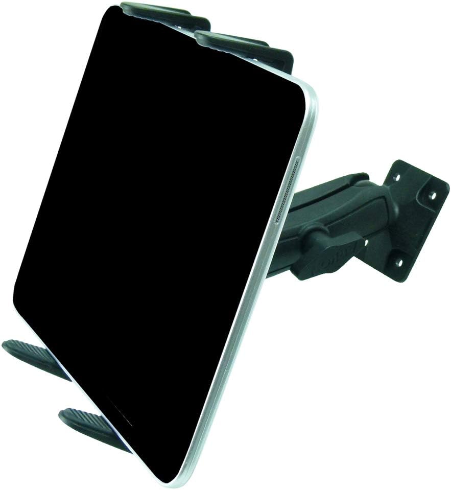 Extended Permanent Screw Fix Adjustable Tablet Mount for
