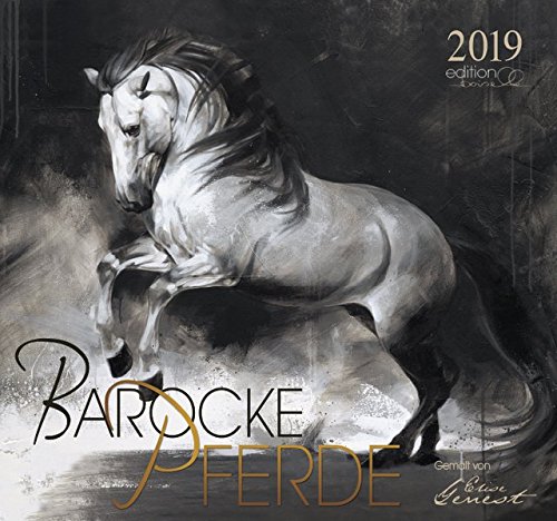 Barocke Pferde-gemalt von Elise Genest 2019: Gemalte Pferde by Gabriele Boiselle
