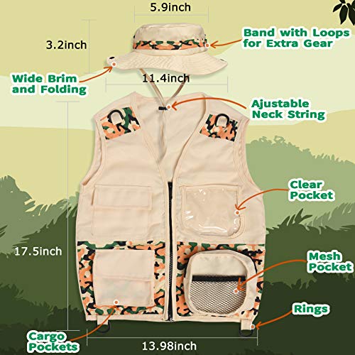 Joyjoz Kids Adventure Kit,Kids Explorer Set,Camping Gear Bug Catcher