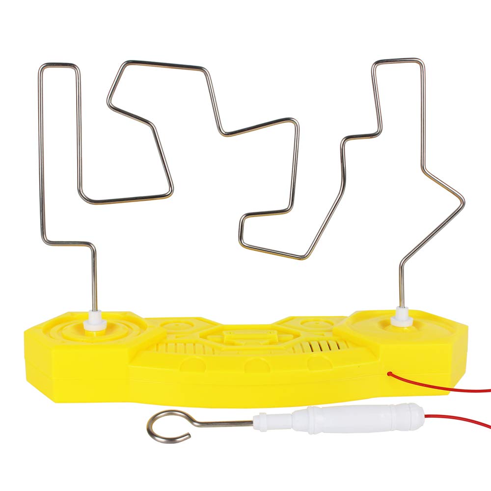 FeiWen Electric bump maze Firewire shock Electric induction maze game Children's brain training Electric toy Family Game