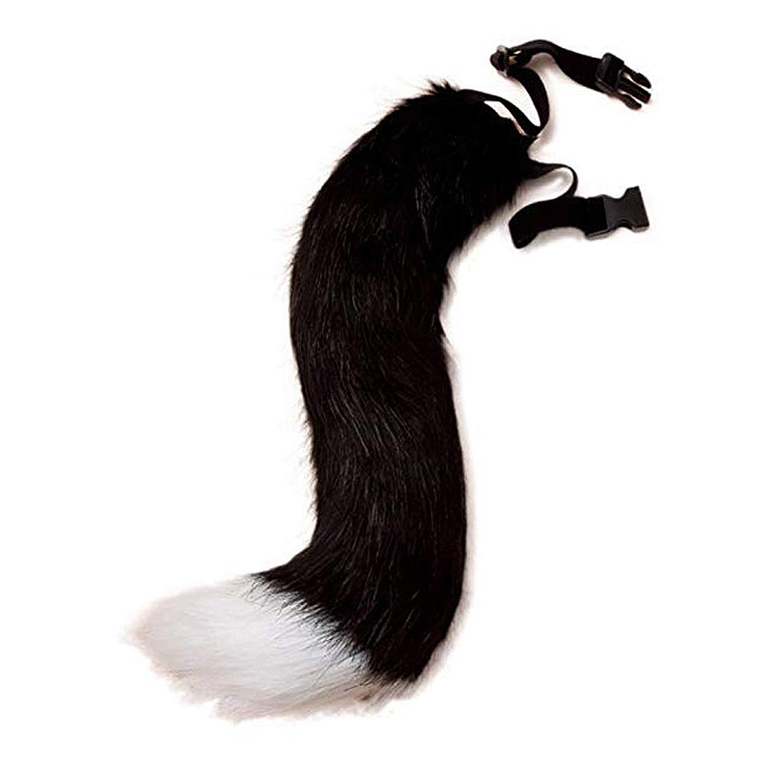 Besteamer Faux Fur Tail for Adults/Teenagers Cosplay Costume for
