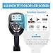 TroheStar Barcode Scanner 1D Wireless and Collector Portable Data Terminal Inventory Device Bar Code Reader PDT with TFT Color LCD Screen & USB Cradle Receiver Charging Base