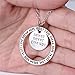 Luvalti Never Give Up Pendant Necklace - Great Secret Santa or White Elephant Christmas Holiday Gift