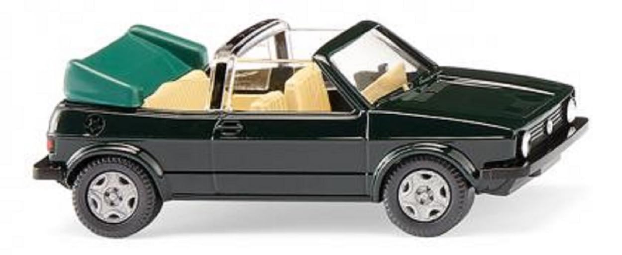 Wiking 004605 H0 Volkswagen Golf I Cabrio offen dunkelgrün Spur HO 1:87