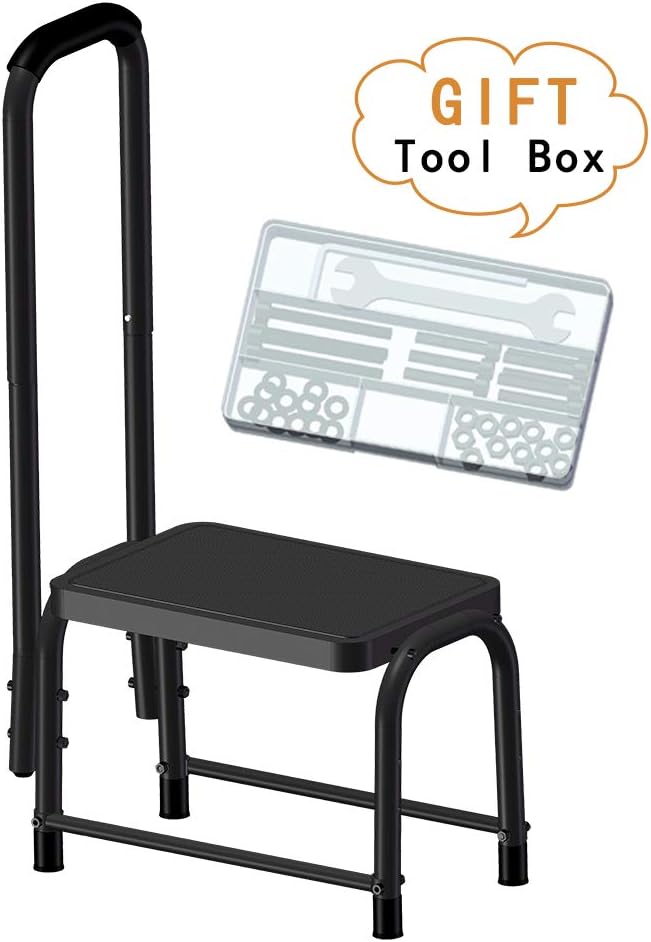 Best metal step stool with handle for adults