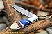DKC Knives Sale (28 6/18) DKC-58-LJ-CL-DS Little Jay Classic Damascus Folding Pocket Knife Bone Handle 4