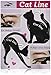 LKE 2 in 1 Cat Eyeliner Stencil,Matte PVC Material Smoky Eyeshadow Applicators Template Plate,Professional Multifunction Black Cat Shape Eye liner & Eye Shadow Guide Template (1 PACK)