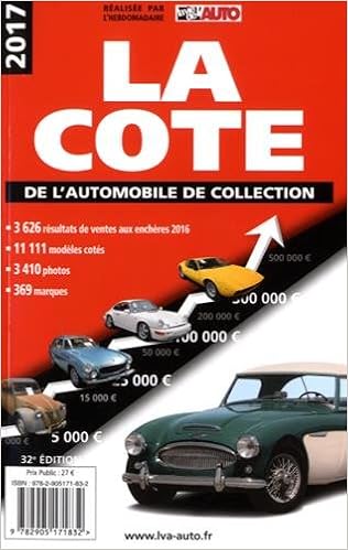 Hors Serie La Vie De L Auto 4000 Voitures De Collection Editions Lva