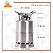 Rover Camel Camping Ultralight Stainless Steel Wood Stove Solidified Alcohol Stove Camping Sotve