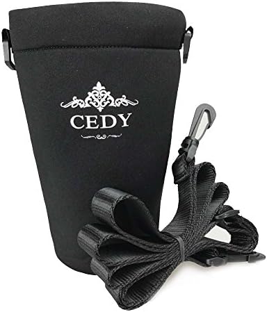 Neoprene Washable Tumbler Carrier Pouch for 30oz Stainless Steel Insulated Tumbler(Tumbler not Included)(Black)