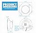 Parmida (12 Pack) 4 inch LED Downlight Trim, Dimmable, 10.5W (75W Replacement), 700 Lm, EASY INSTALLATION, 3000K (Soft White), Retrofit LED Recessed Lighting Fixture, ENERGY STAR & ETL-Listed