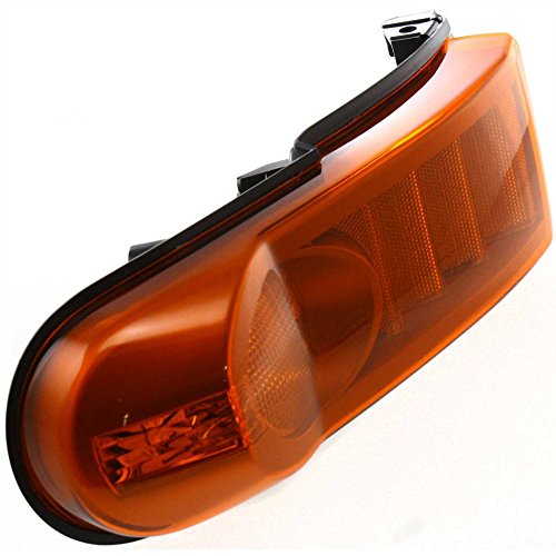 Turn Signal Light compatible with FJ CRUISER 07-11 Passenger Side RH Park/Signal/Side Marker Lamp Lens and Housing
