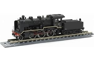 KiBcsLic Capsule Toy Train Model Highly Detailed Vintage Railway Collectible Miniature Locomotive Ornament for Collectors, Sh
