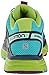 Salomon Women's X-Mission 3 Trail Running Shoes, Teal Blue/Granny Green/Passion Purple, 8.5 B US