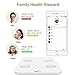 Fitkeeper Smart Body Scale, Body Fat Scale, Bluetooth Digital High Accuracy Body Fat Weight Bathroom Scale Wireless Body Composition Analyzer Monitor Body Analysis Scale with IOS, Android App