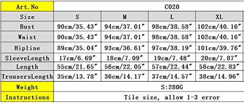 Womens Casual 2 Piece Sports Outfit Set Letter Print Shorts Joggers Clubwear Tracksuit Sportswear Set White - Thumbnail 6