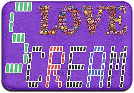 Scream Durable Indoor Outdoor Entry Way Door Mat 15.7 X 23.6 Inch