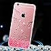iPhone 6 Case EMAXELER Clear Ultra Thin Internal Diamond TPU Gel Shock Absorbing Scratch Resistant Frame Cover Silicone Skin Case for iPhone 6S 4.7 inch Pink Cherry Blossoms