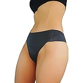 Nuggings Cameltoe Proof Underwear Thong Underwear for Women – Seamless G String Cotton Thongs – Concealer Panties Nude