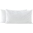 basic home 14x24 Pillow Inserts-Shredded Memory Foam Fill-High Density Throw Pillow Inserts with Long Support-Home Couch Hotel Collection-Cotton Fabric-2 Pack