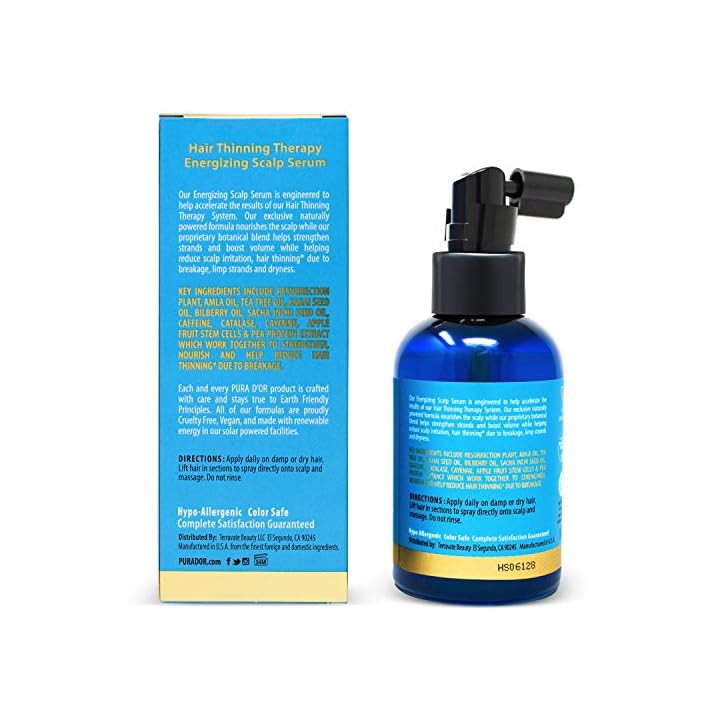 Pura D Or Hair Thinning Therapy Energizing Scalp Serum
