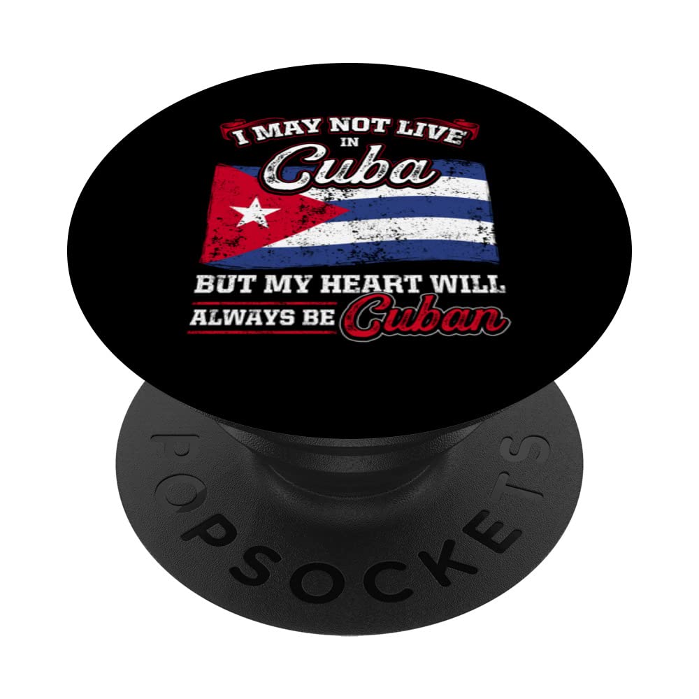 Cuba Pride Cuban American Cuban Fans PopSockets Swappable PopGrip