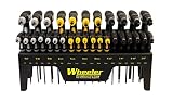 Wheeler 30 Piece SAE/Metric Hex and Torx P-Handle Set for Pistol Rifle Handgun Gunsmithing Rebuild and Maintenance