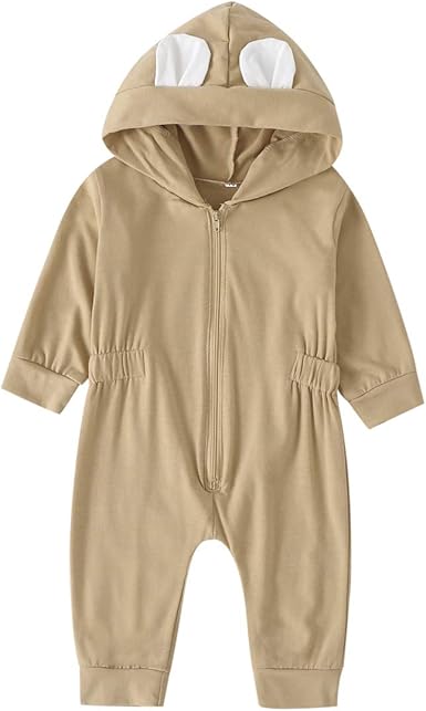 baby girl hooded jumpsuit