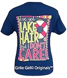 Girlie Girl Originals Women's Lake Hair T-Shirt Small