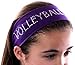 VOLLEYBALL Rhinestone Cotton Stretch Headband for Girls Teens and Adults - Volleyball team gift ~Funny Girl Designs
